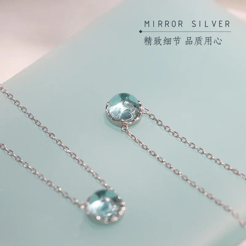 Женское ожерелье из серебра 925 пробы с драгоценными камнями|necklaces for women|necklace