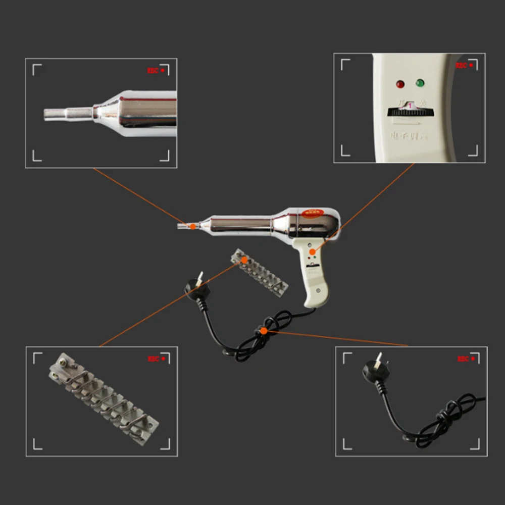 

Adjust Welding Torch 700W Temperature Welding Hot Air Torch Welding Equipment welding of plastic Electric Hot Air Welding Torch