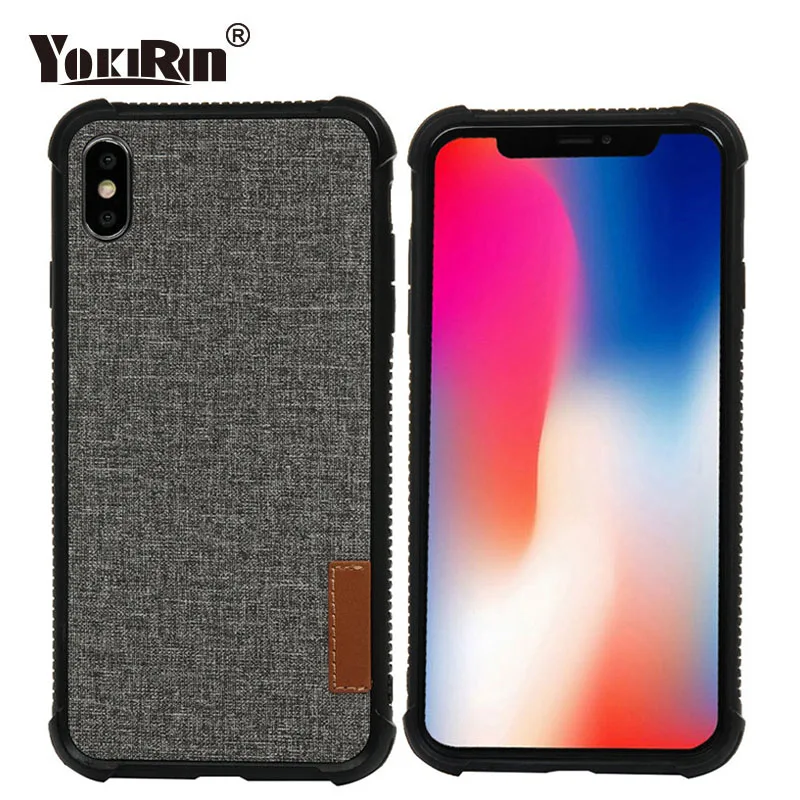 Чехол тканевый чехол для телефона iPhone 8 7 Plus ультратонкий винтажный мягкий Plus/XR/XS