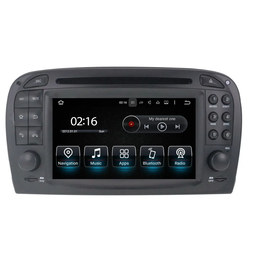 Автомагнитола на Android 8 0 стерео GPS головное устройство для Mercedes Benz SL R230 2001 2002 2003 2004