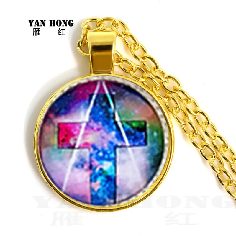 Religious ornaments. Catholic crystal necklace. The Jesuits of Ramadan bless you with happiness and peace. Church Day as a Gift | Украшения