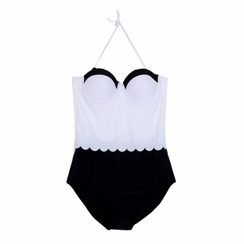 Новинка 2019 сексуальный женский цельный купальник большого размера пляжная