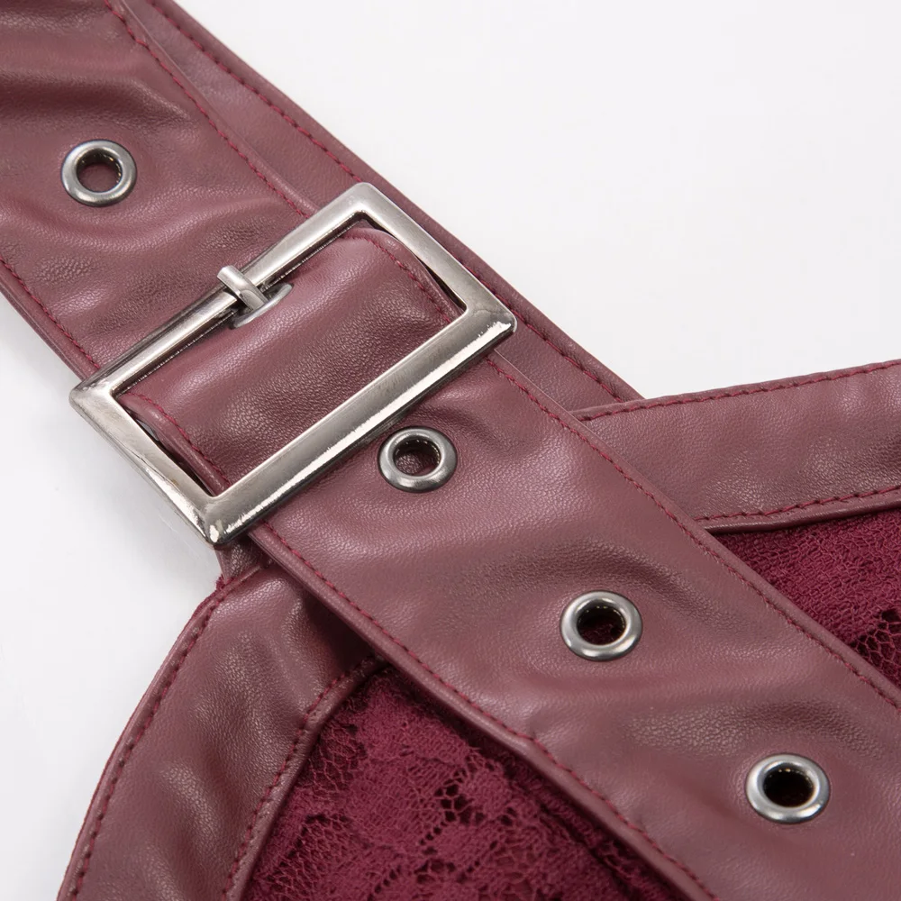 Belle Poque винтажные женские платья в стиле панк богемное викторианское со шнуровкой