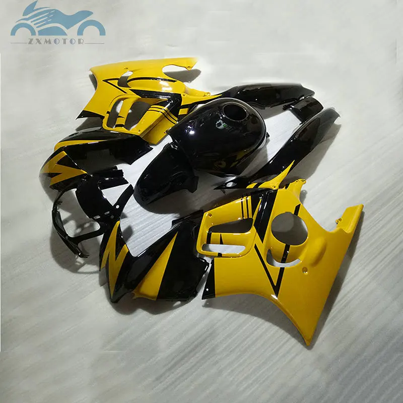 Мотоциклетные детали для HONDA CBR 600 F3 Обтекатели 1997 1998 CBR600 97 98 желтый черный