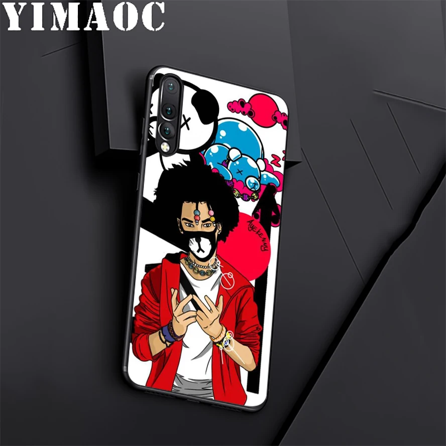 YIMAOC Swag обезьяна мягкий силиконовый чехол для huawei Honor mate 10 P20 P10 P9 P8 P Smart Y6 6A 7A 7X 7C Lite Pro