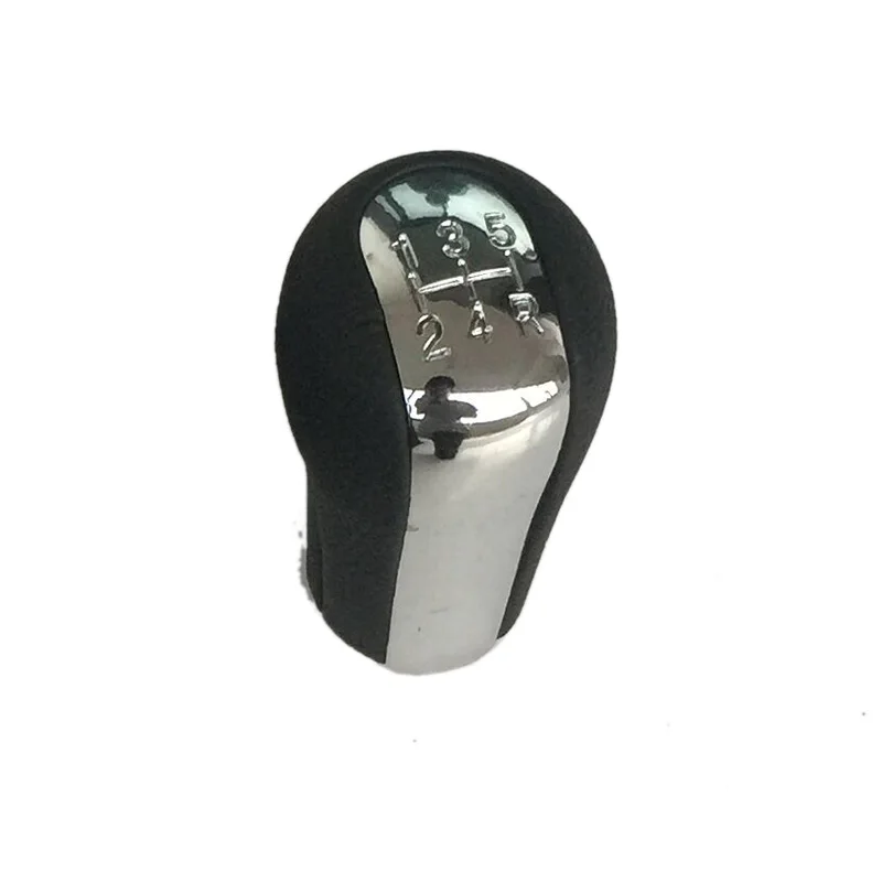 5 speed gear knob GAITOR SHIFT BOOT GAITER+ рамка+ хром для TOYOTA AVENSIS T25 MK2 II 03-09 ручка переключения передач - Название цвета: 5 speed gear knob