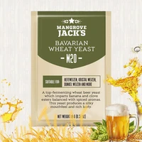m20 bavarian wheat import yeast mangrove jacks family brewing fermented beer yeast powder 10g brewing accessories 1pcs