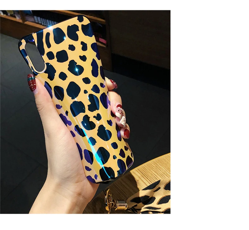 Роскошный синий свет Тушь для ресниц в леопардовой упаковке huawei Y9 2019 honor 8 9 10 lite play