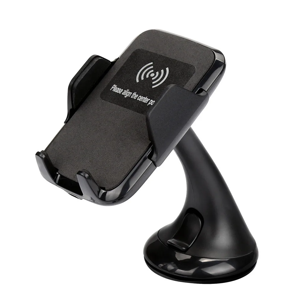 Car Fast Wireless Charger For iPhone X 8 Plus Quick Charging Phone Holder Samsung S9 S8 Kablosuz Sarj Carregador | Мобильные