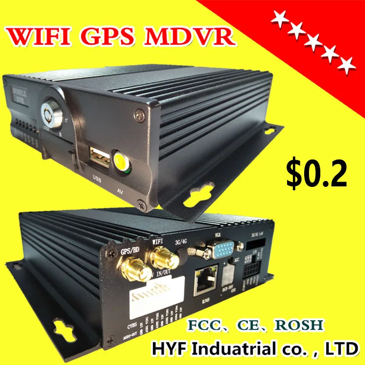 Пожарная машина контроль за парком автомобилей Система управления AHD960p WIFI GPS