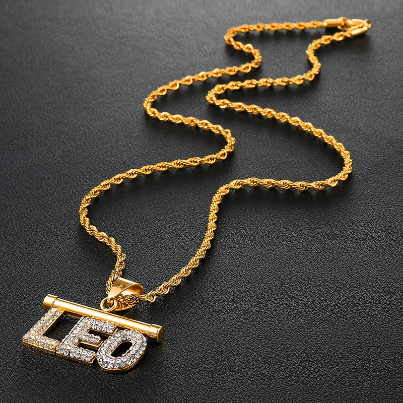 Пользовательские Пузырьковые буквы имя льдом из нержавеющей стали на ощупь