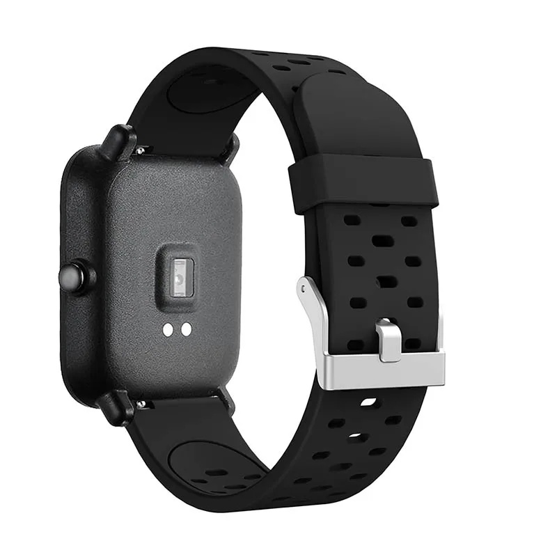 20 мм силиконовый ремешок для молодежных часов Huami Amazfit Bip для samsung gear S2/gear спортивный браслет часы сменный Браслет