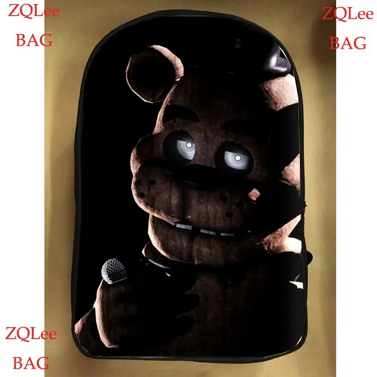 13-дюймовый игровой аниме рюкзак двухслойные школьные сумки для детей 1 Фредди