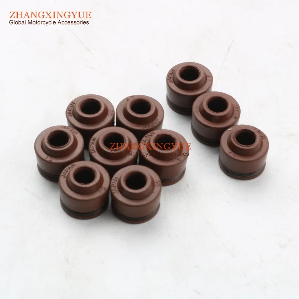 10 шт. высококачественное сальниковое уплотнение клапана для SYM предусмотрена