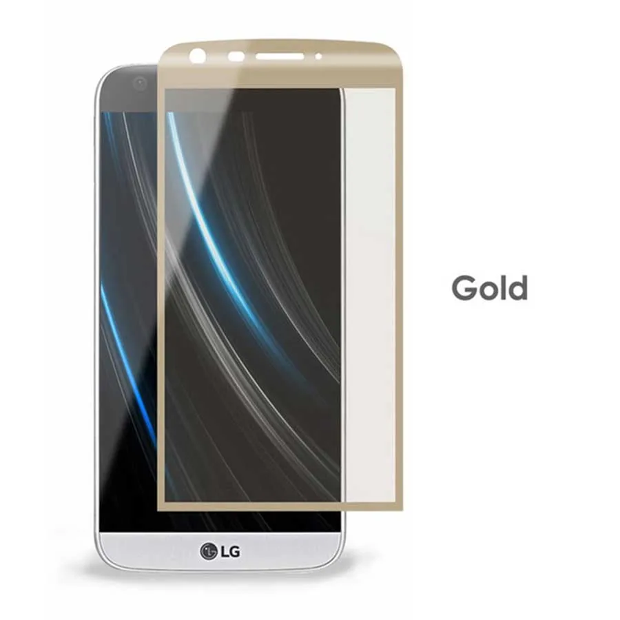 Gold 0,3 мм Премиум на 3D закаленное стекло для LG G5 протектор экрана закаленное защитное полное покрытие для LG G 5 SE H850 пленка защитный чехол - Цвет: Gold