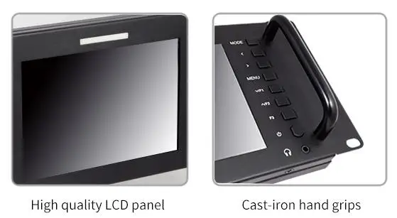 Feelworld D71 7 дюймов ips 3RU камера lcd 3G-SDI HDMI вход выход в стойку монитор " 1280x800 вещания уровень качества монитор