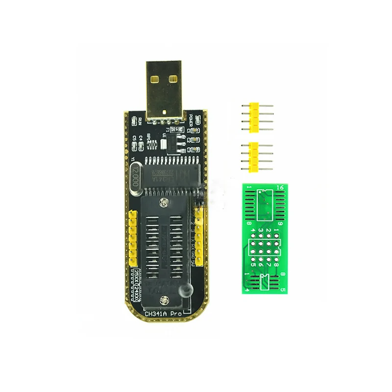 CH341programmer support 1.8 adapter SO8N/SOIC8 to dip 8 socket SOIC14 14 programming ZIF | Обустройство дома