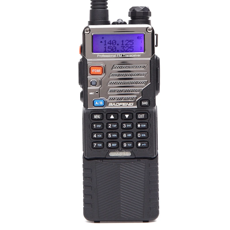Портативная рация с гарнитурой Baofeng UV-5RE plus 8 Вт мощная мощностью 3800 мАч UHF VHF 10 км