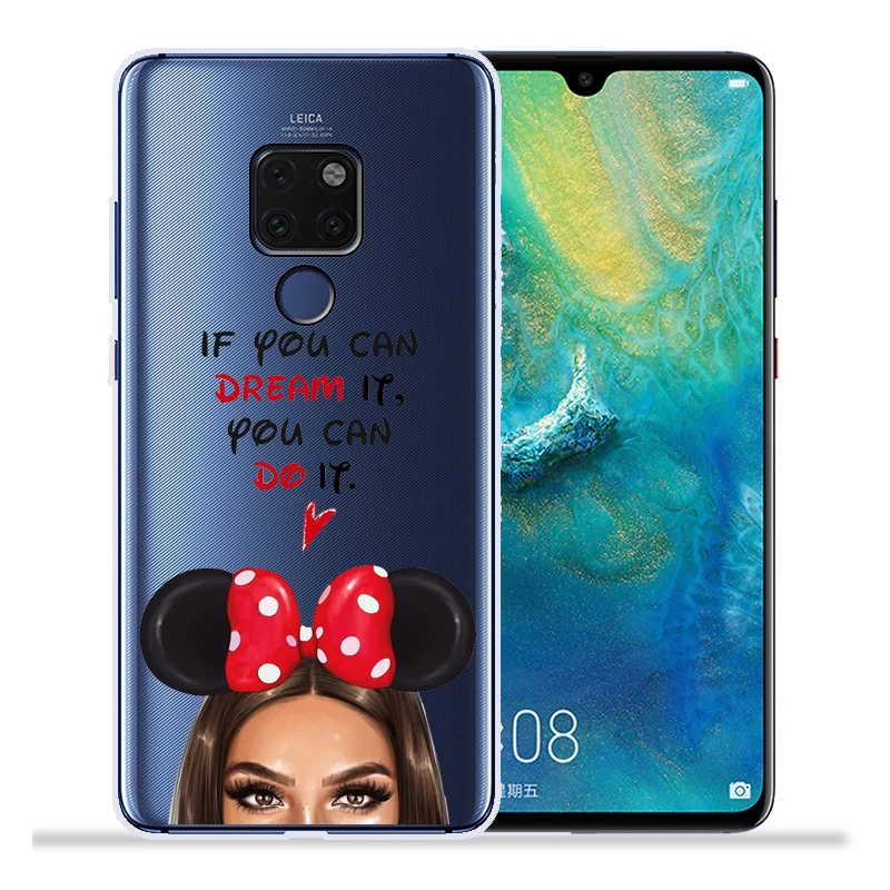 Модный чехол для телефона с изображением супермамы, папы и дочки для huawei mate 20 Lite Pro mate 9 10 Lite Pro Nova 2 Plus Nova3 Nova3i Etui