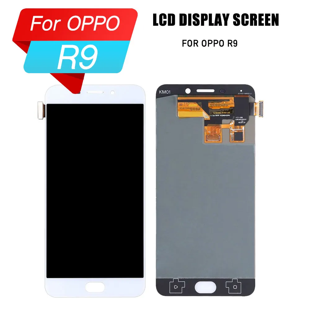 Высокое качество ЖК-экран для OPPO R9 ЖК-дигитайзер экран в сборе oppo r9 ЖК-дисплей |