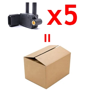 5 Piece DPF дифференциальный датчик давления для FORD FOCUS MAX Galaxy Kuga MONDEO VOLVO C30 S40 1698614 31319635 LR028861 AV615L200AB - Цвет: 5 Piece