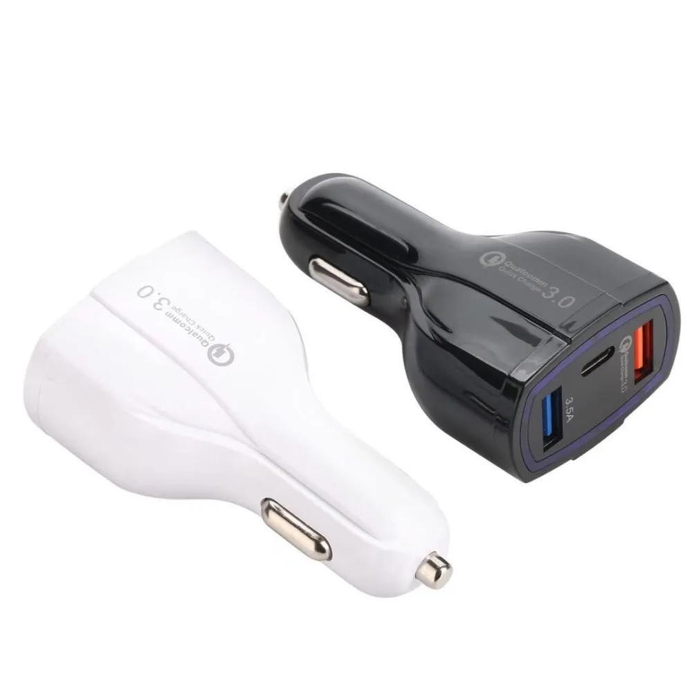 CHOIFOO быстрое зарядное устройство 3 0 Автомобильное 5V3A двойной USB порт QC3.0 мобильный