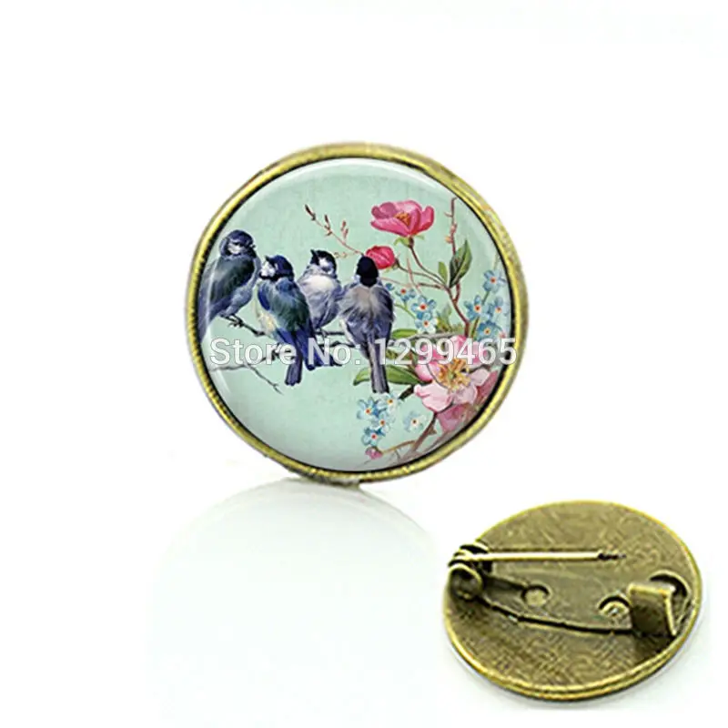 Брошь с изображением волшебника красивая птица украшения в Ретро этническом