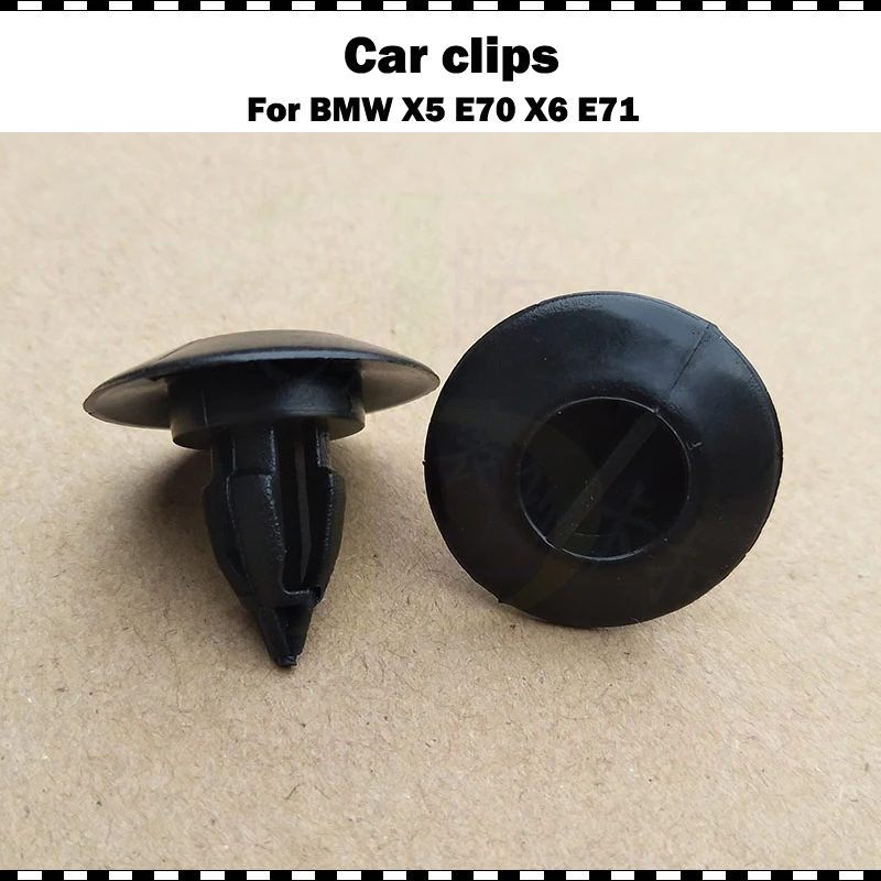12 шт. авто аксессуары Высокое качество Пластиковые клипсы для BMW X5 E70 X6 E71 сторона
