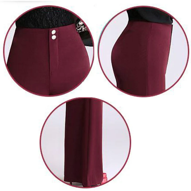 Новинка 2019 женские модные широкие брюки одноцветные повседневные длинные штаны