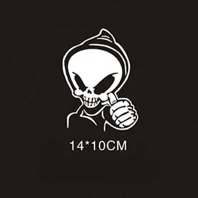 Наклейка на автомобиль с изображением Призрачного гонщика Стайлинг автомобиля