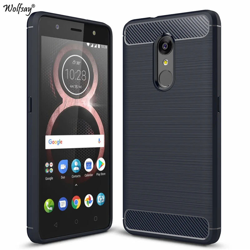 Wolfsay чехол для телефона Lenovo K8 силиконовый Fundas Vibe 5 2 &quot Shell | Мобильные телефоны и