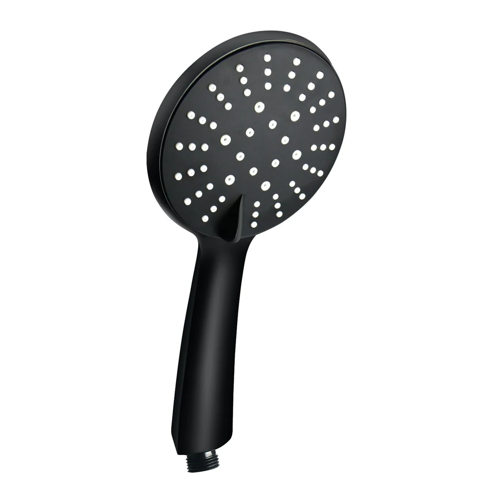 Shower Head Universal Handheld Bath High Pressure Water Saving Showerhead with 3 Mode Function Black | Дом и сад