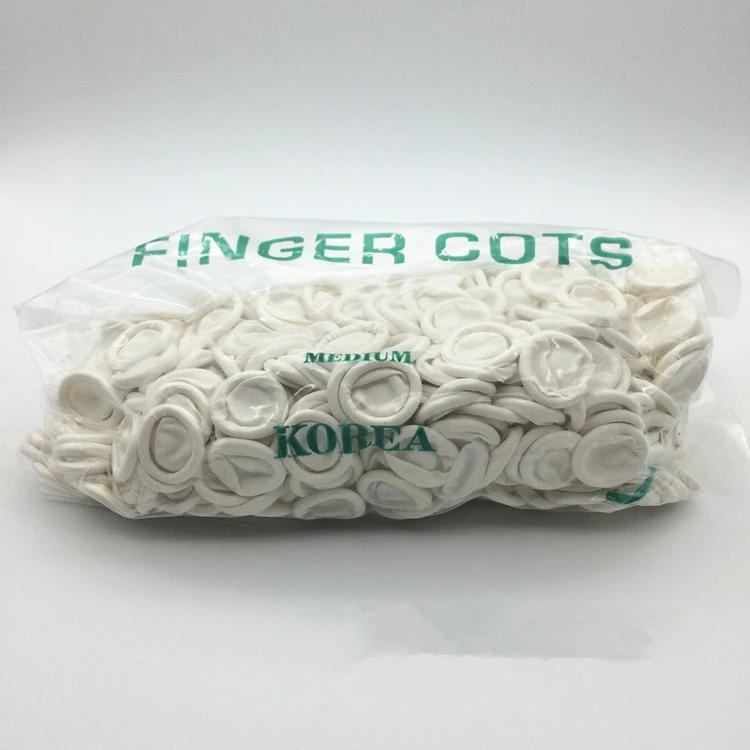 Одноразовые антистатические резиновые латексные напальчники для пальцев