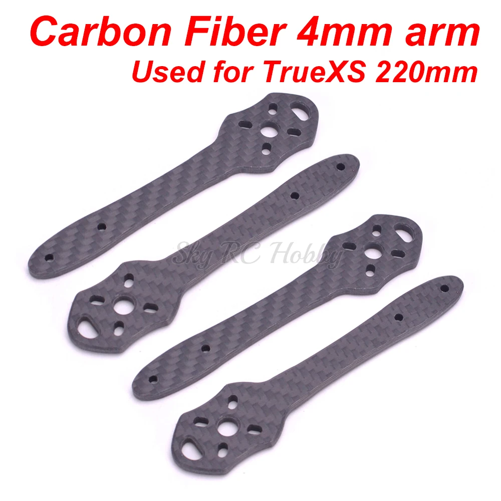 

Запасные части из углеродного волокна 4 мм, аксессуары для TrueXS растягивающийся X 5 "5 дюймов FPV Racing Quadcopter Drone Frame