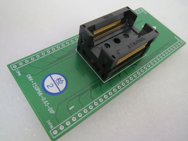 Opentop SDRAM TSOP66/DIP DDR 2 династии ямайчи IC адаптер для горения сиденья тестовое сиденье