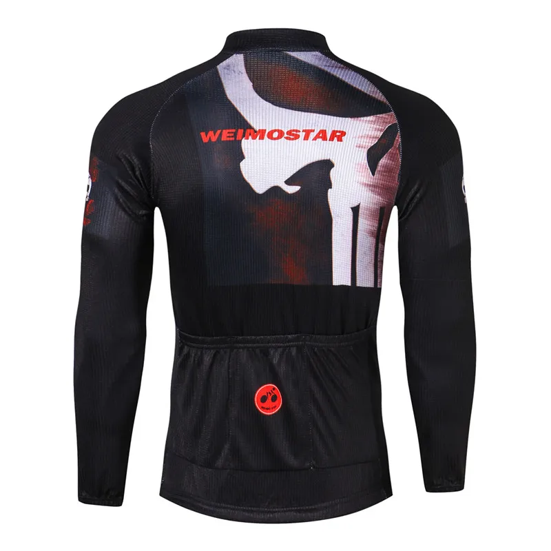 Weimostar Pro Team, зимняя велосипедная майка с длинным рукавом, велосипедная одежда, мужская теплая флисовая Джерси для горного велосипеда, Ropa Ciclismo Invierno