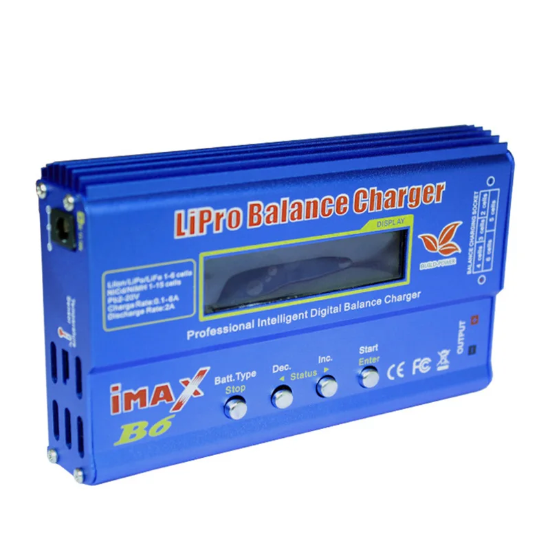 Для iMAX B6 Mini Balance Charger для радиоуправляемого вертолета NiMH/NiCd аккумуляторная