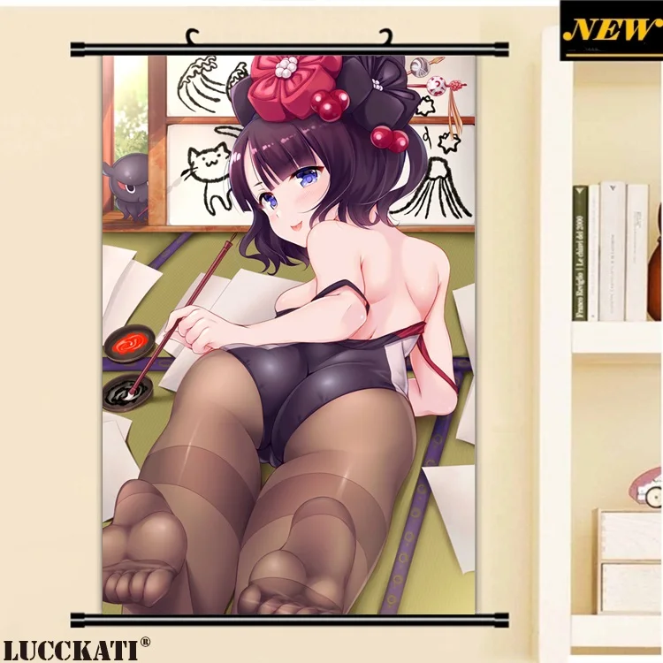 40X60 см Fate grand order Fate/go Fgo Сексуальная лоли калочка мультфильм аниме Искусство Настенная картина плакат прокрутка Ткань Холст Живопись - Цвет: J