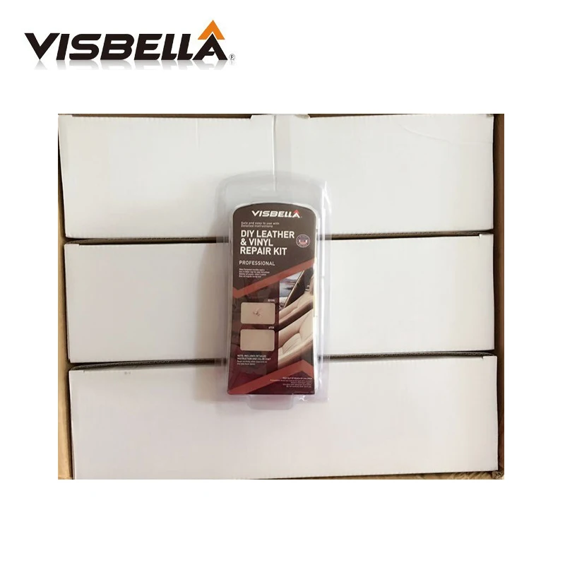 Visbella 12 комплектов/коробка обновления кожа винил Ремонтный комплект авто на сиденье в машину на диван Пальто Отверстия царапины трещины рипы Кожа восстановление