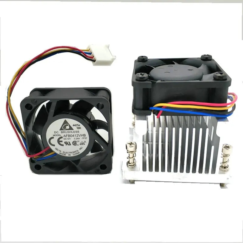 AFB0412VHB 4015 12v 0.24a 4-проводной охлаждающий вентилятор 40*40*15 мм HZDO 40 мм 4 см