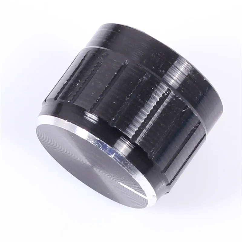 Черная крышка для ручки потенциометра 10 шт./лот внутренняя 6 мм 17x21 регулировка