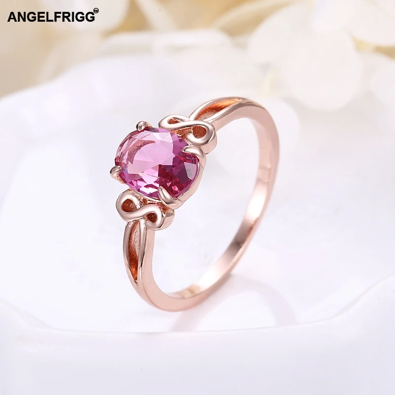 ANGELFRIGG кольца для женщин новые ювелирные изделия дизайн дамы образец Свадебные