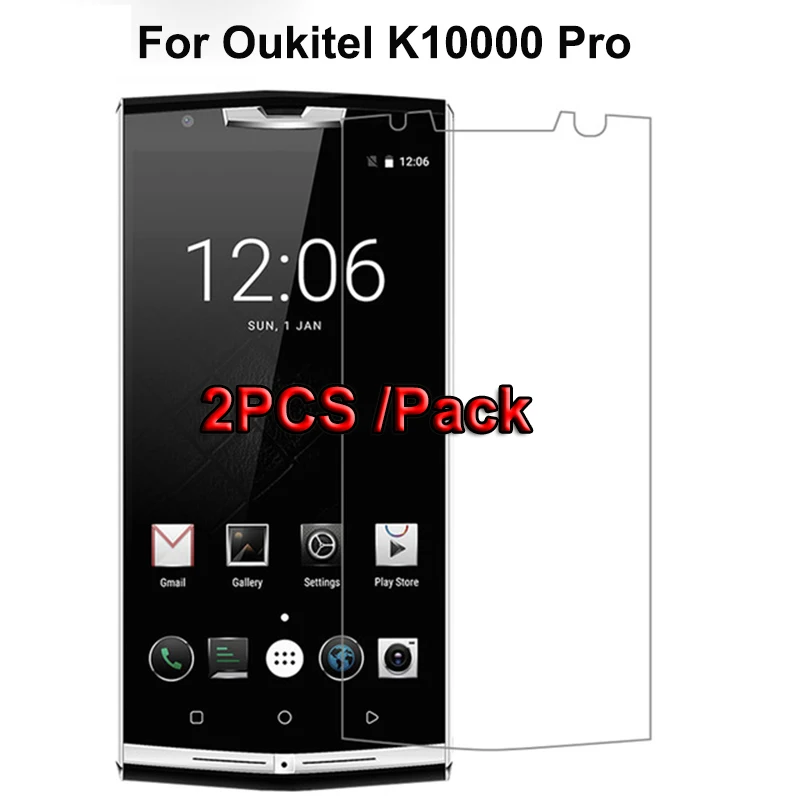 

2PCS 0.26mm 9H Premium Tempered Glass For Oukitel K10000 Pro Screen Protector Toughened protective film Oukitel K10000 Pro Glass