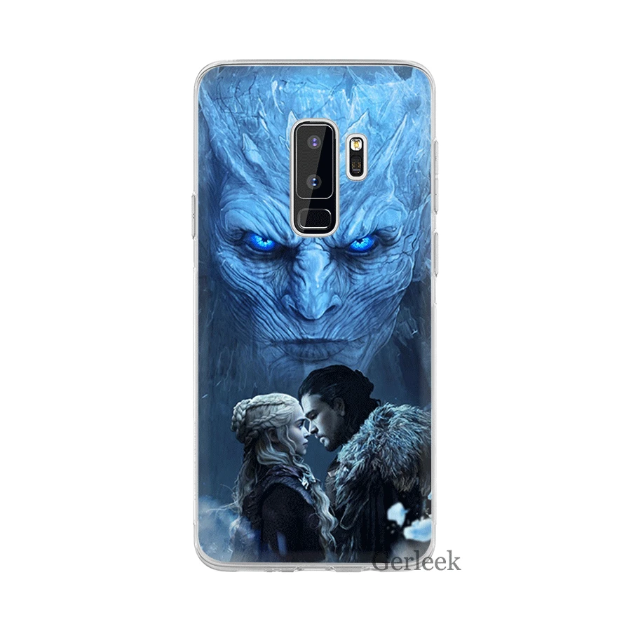 Чехол для телефона Desxz Samsung Galaxy M10 M20 M30 A7 A9 A10 A30 A40 A50 A70 чехол трон игра | Мобильные