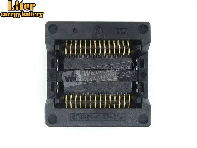 SOP28 SO28 SOIC28 OTS 28 1.27 01A Enplas IC тестовая розетка программатор адаптер 8 6 мм ширина