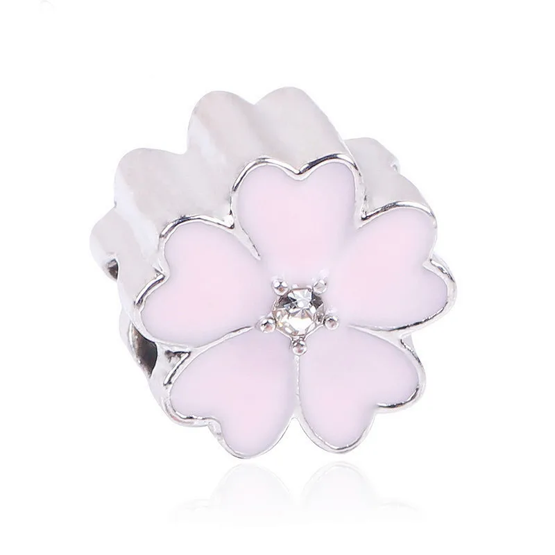 Dodocharms модный серебряный европейский CZ Шарм бусины для Pandora браслет кулон ожерелье DIY Ювелирные изделия оригиналы серебро
