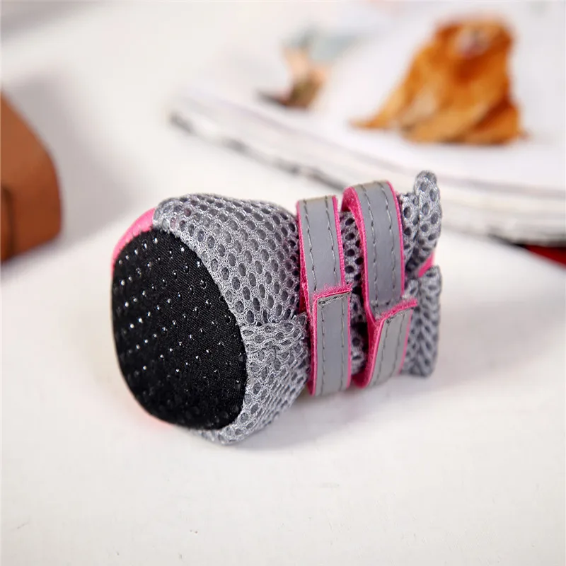 (4 шт./компл.) новые ботинки для собак Спортивная прогулочная обувь домашних