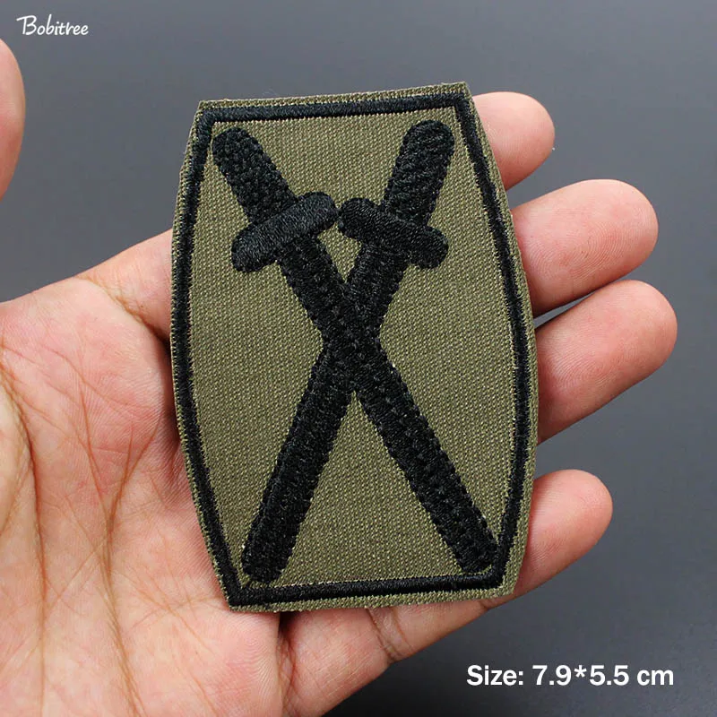 Армейские военные нашивки, вышивка, железные нашивки, флаг, американские ВВС, армейские Значки для одежды, аксессуары - Цвет: 1 PCS