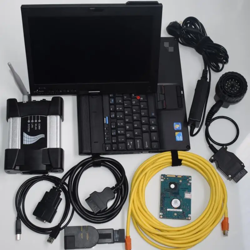 2019 07 в для bmw Диагностический wifi icom next программное обеспечение 500 Гб hdd экспертный