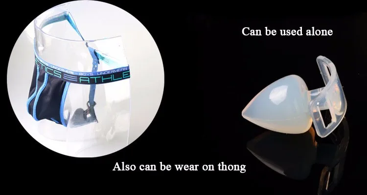 Силиконовая Анальная пробка с детским нижним бельем Трусики стринги съемный